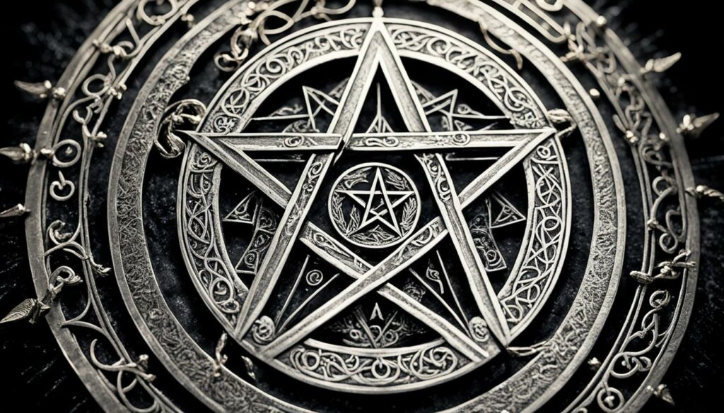 wiccan pentacle